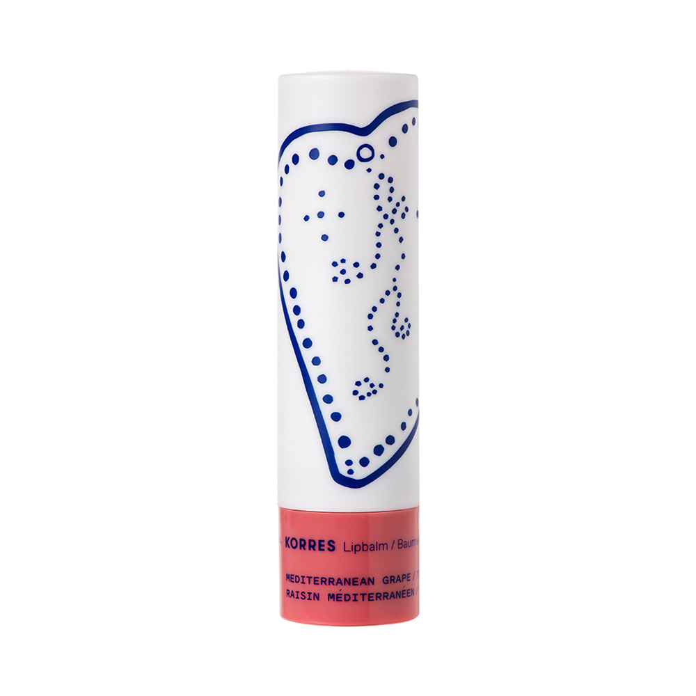 KORRES - LIP BALM Σταφύλι (Mediterranean Grape) - 4,5gr